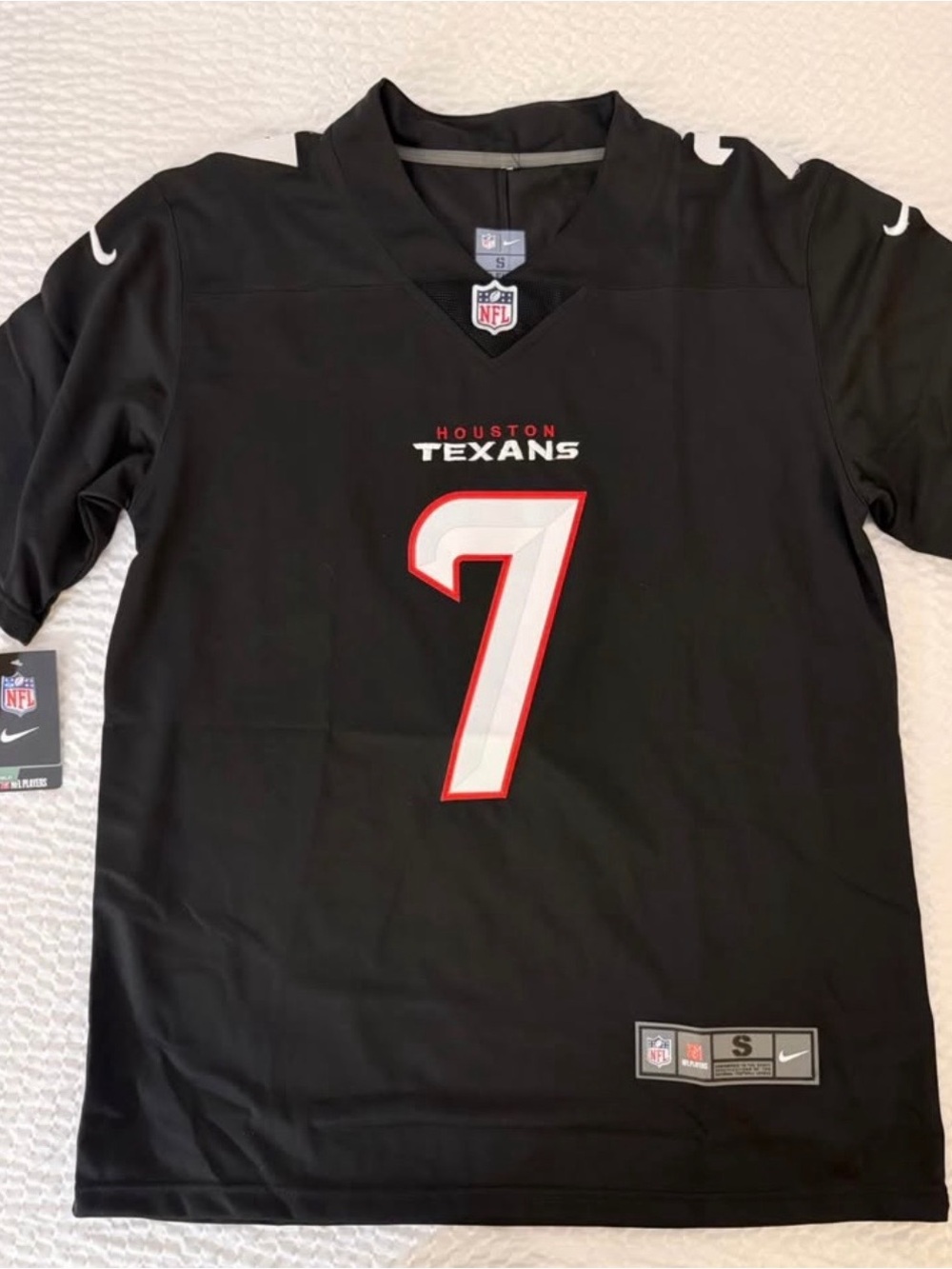 CJ Stroud NFL Black Houston Texans Jersey Sz Small